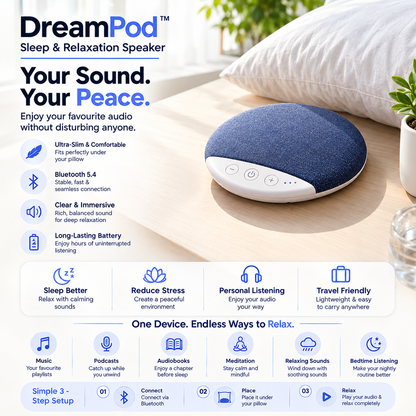 EchonessDreamPod™-Sleep & Relaxation Speaker